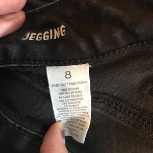 American Eagle faded black jeggins